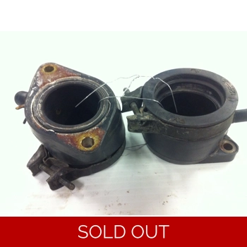 1982-84 Yamaha XS400 XS 400 Maxim Carb Holders Intake Manifold Rubbers - Pair